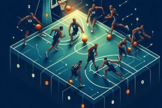 Jumlah Pemain Basket dan Posisi Strategis di Lapangan