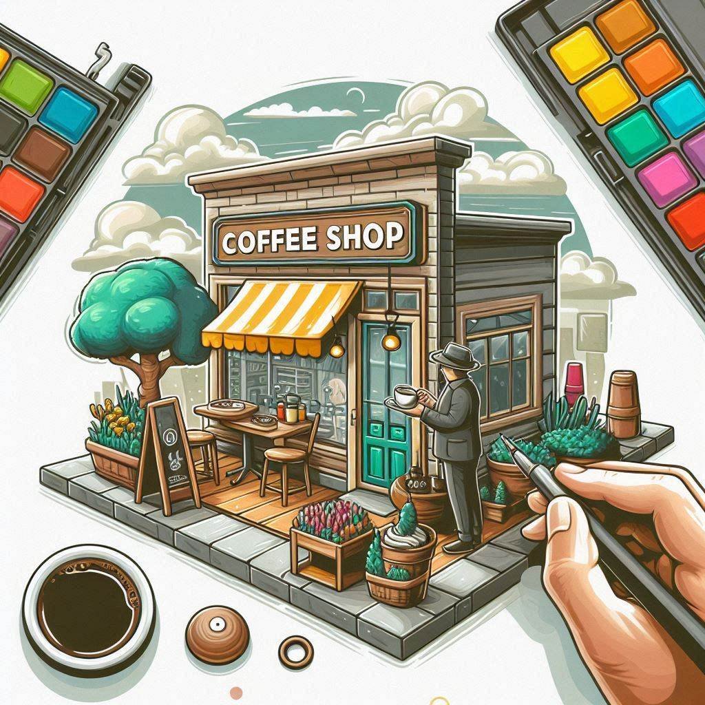 Coffee Shop Kecil tapi Laris Manis di Cikupa