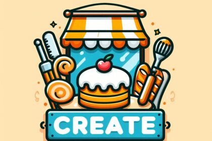 Cara Mudah Membuat Logo Toko Kue dan Roti