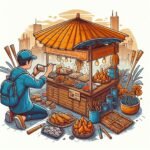 Warung Makan Tradisional di Area Wisata Kuliner Tangerang
