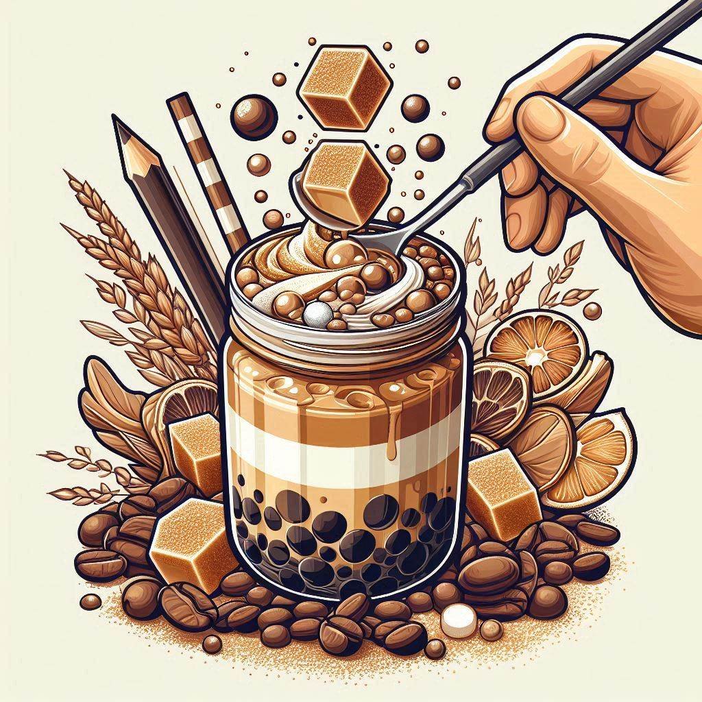 Kopi Susu Boba Brown Sugar Topping Lezat Kekinian