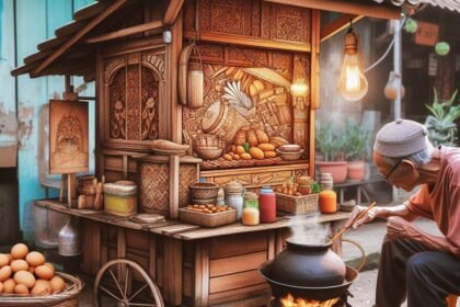 Warung Makan Tradisional Pakai Tungku Kayu di Tangerang