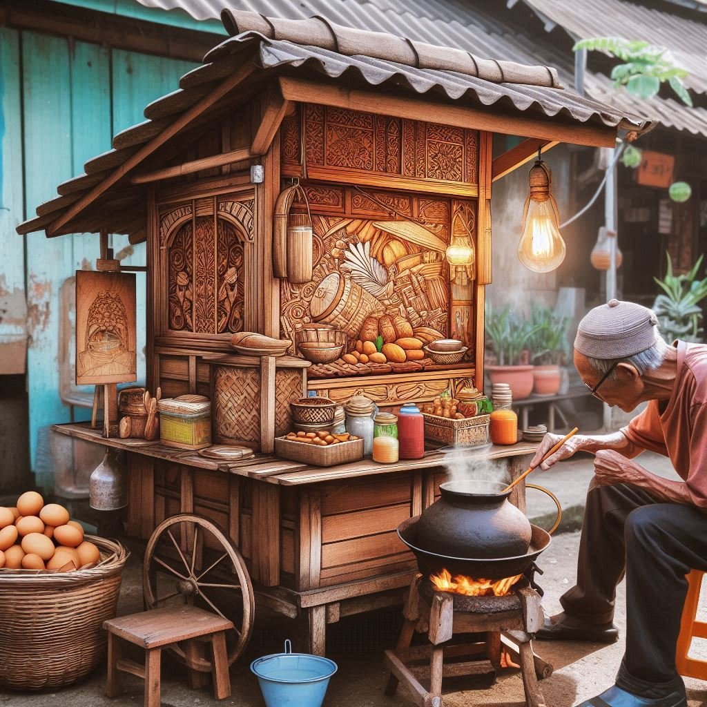 Warung Makan Tradisional Pakai Tungku Kayu di Tangerang